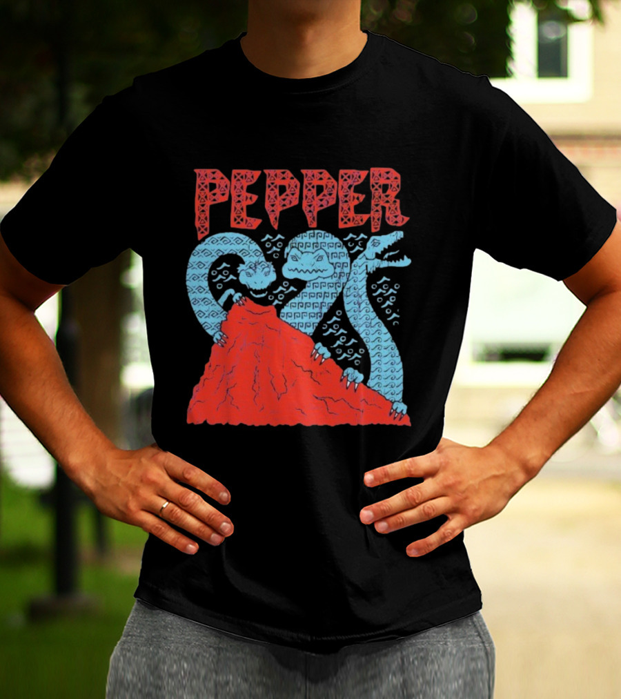 Pepper Mountain Three-Headed Dragon T-Shirt