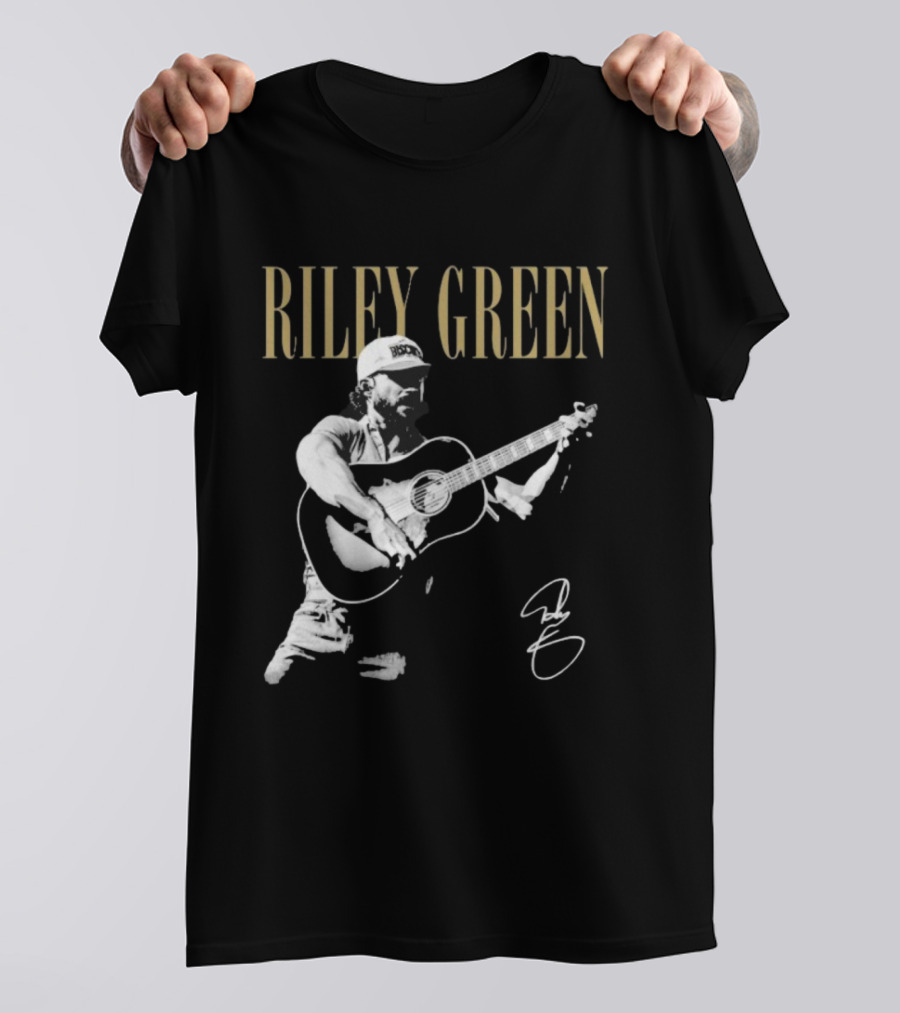 Riley Green Bama Buggies Guitar Signature T-Shirt