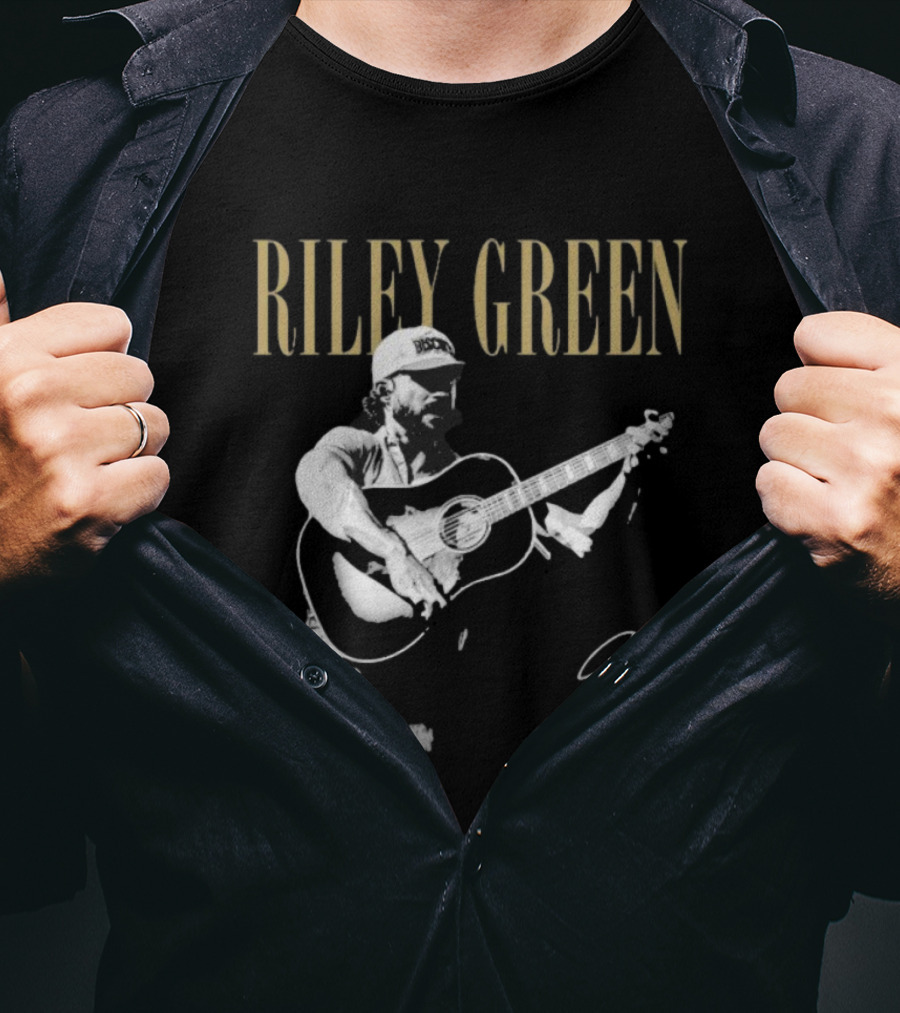 Riley Green Bama Buggies Guitar Signature T-Shirt