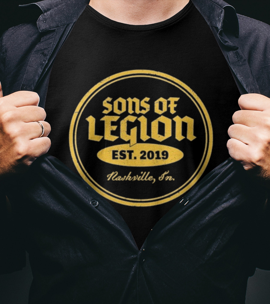 Sons Of Legion Nashville TN Est 2019 Seal T-Shirt