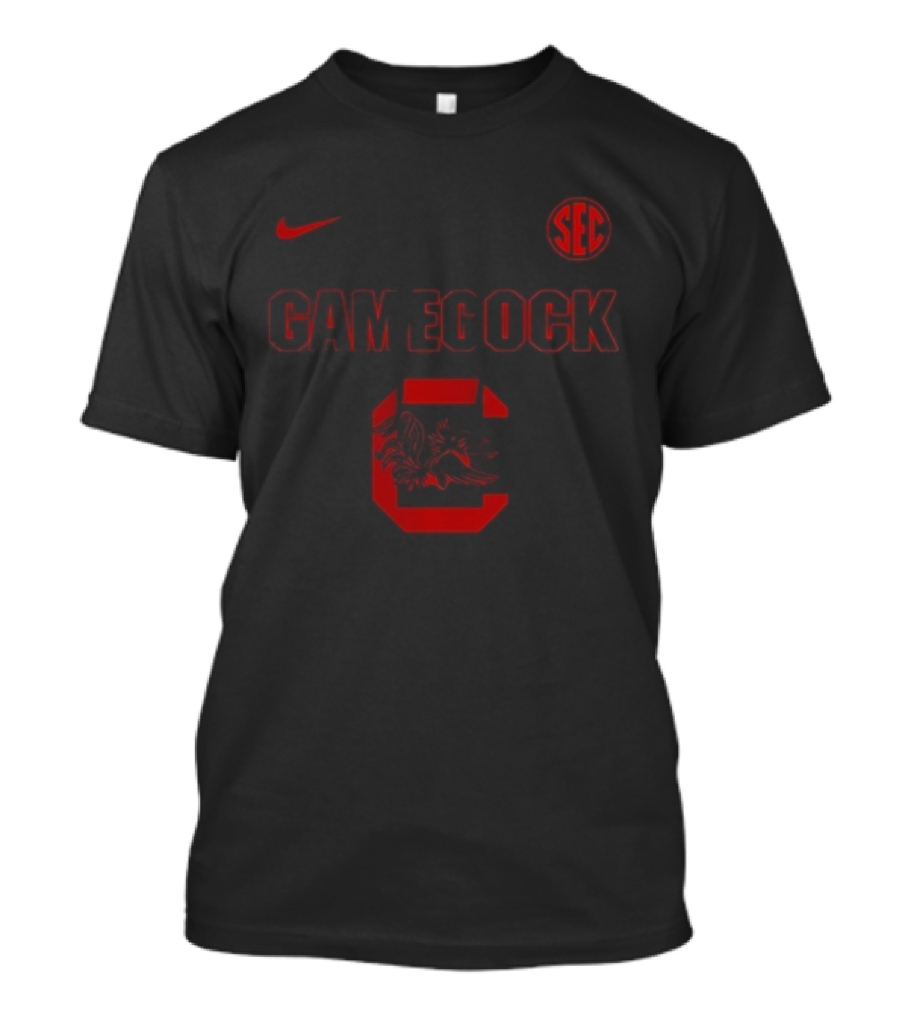 South Carolina Gamecocks Nike Stranger Things SEC Championship T-Shirt
