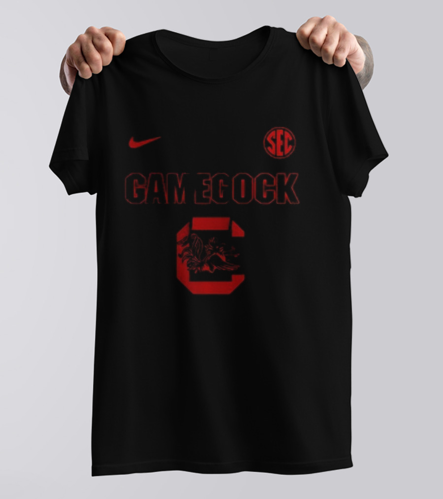 South Carolina Gamecocks Nike Stranger Things SEC Championship T-Shirt