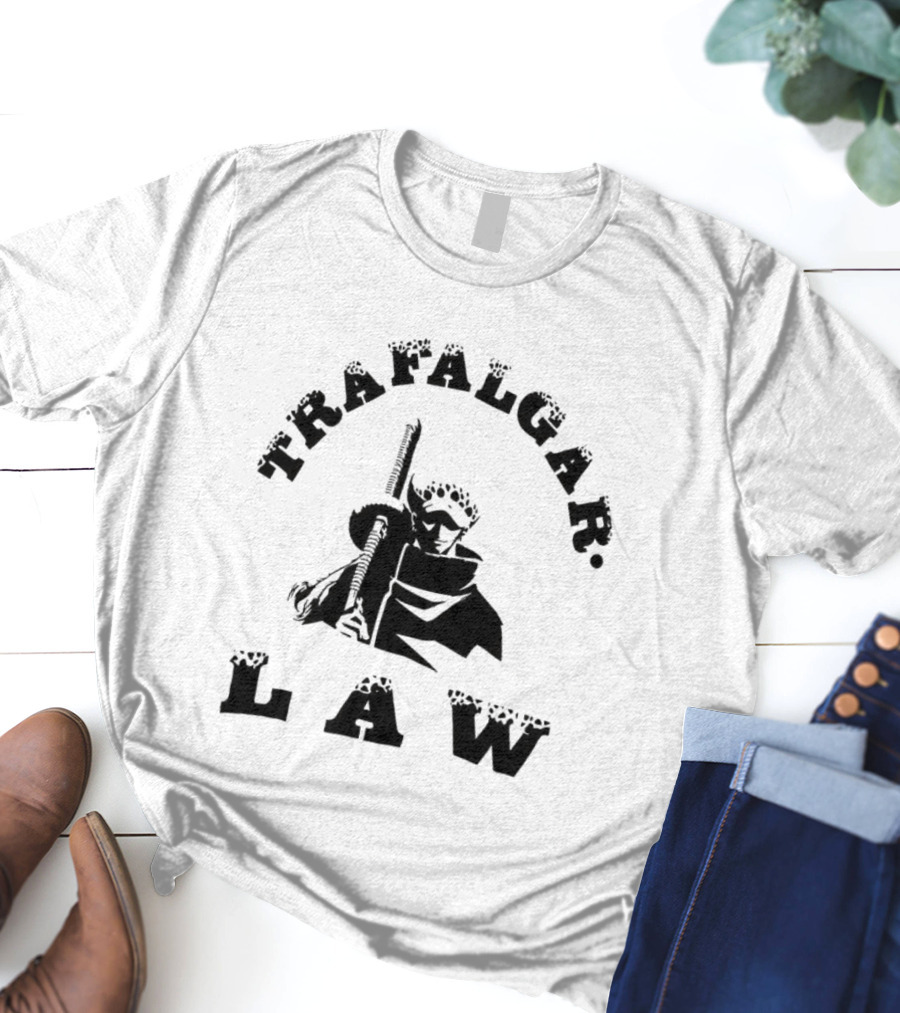 Trafalgar Law Anime Character Manga Sword Icon T-Shirt