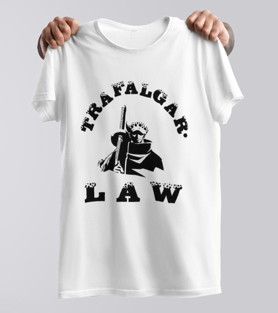Trafalgar Law Anime Character Manga Sword Icon T-Shirt