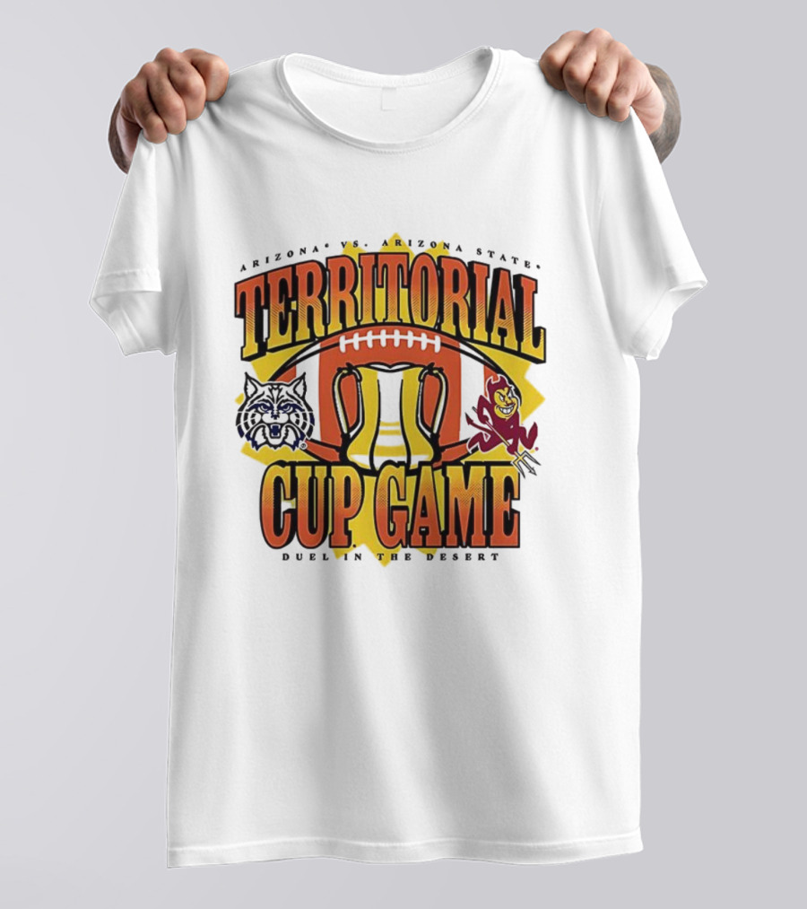 Arizona State Sun Devils Arizona Wildcats Territorial Cup Game Football Showdown T-Shirt