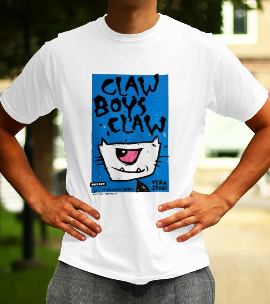 Claw Boys Claw Sold Out Bellamy Grove Vera Groningen 29 November 2025 T-Shirt