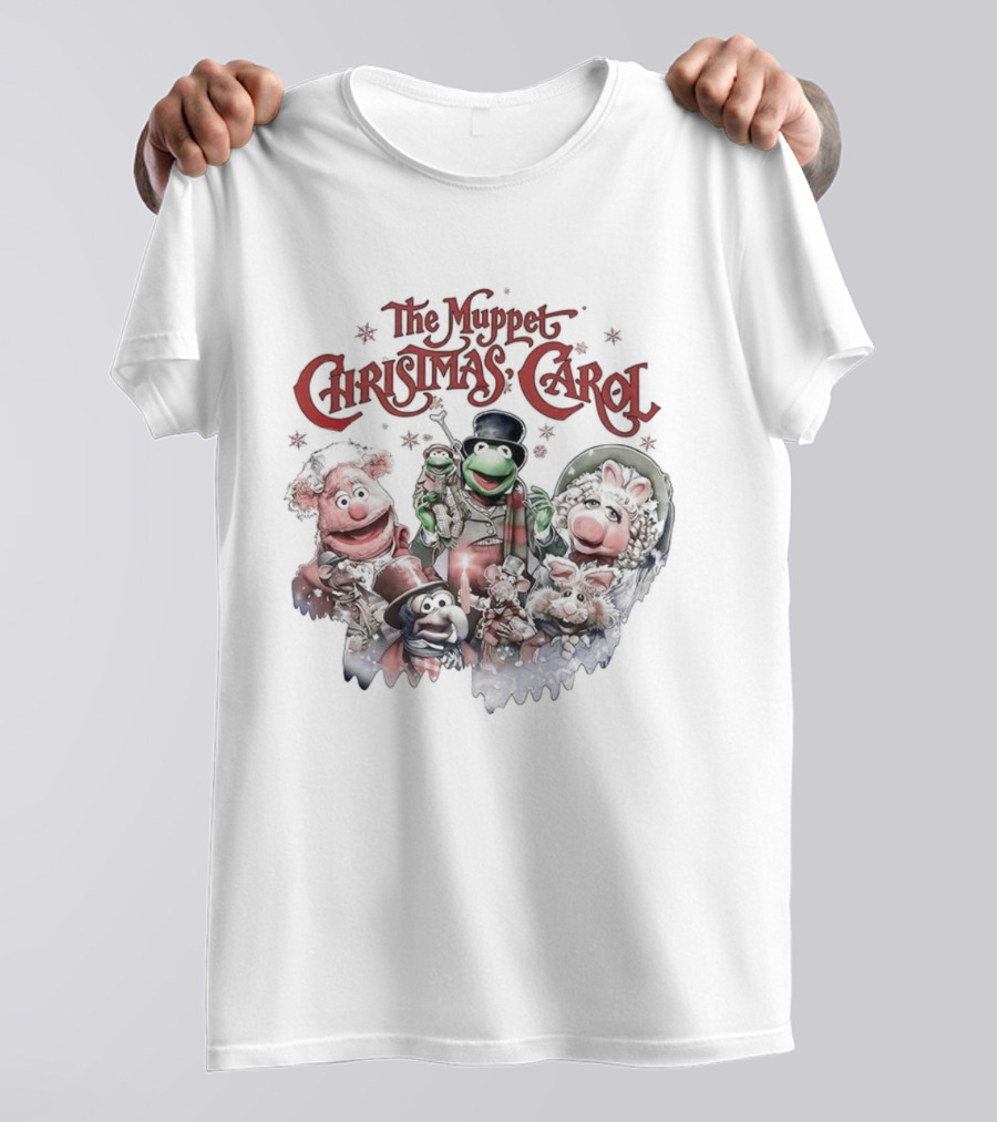 Muppet Christmas Carol Retro 90s Style T-Shirt