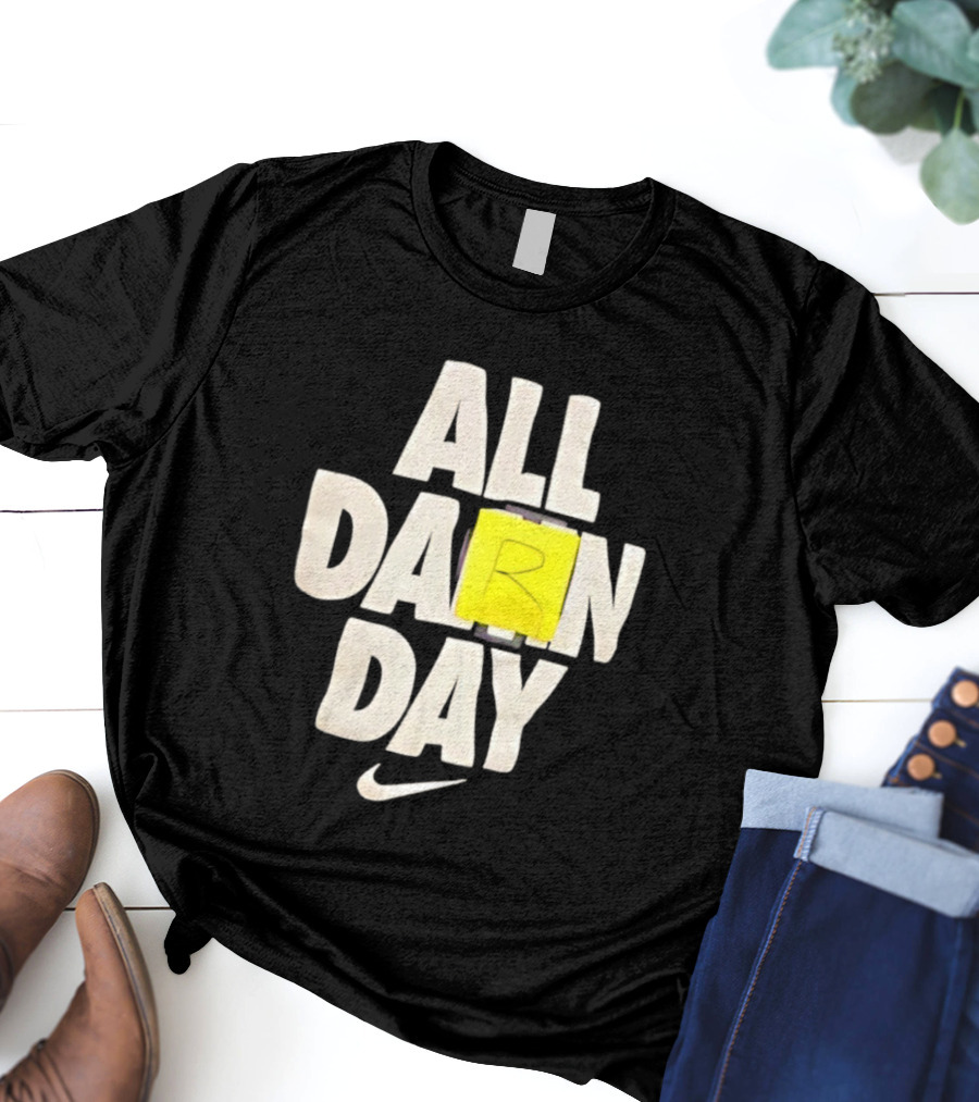 All Darn Day Nike Swoosh R Graphic T-Shirt