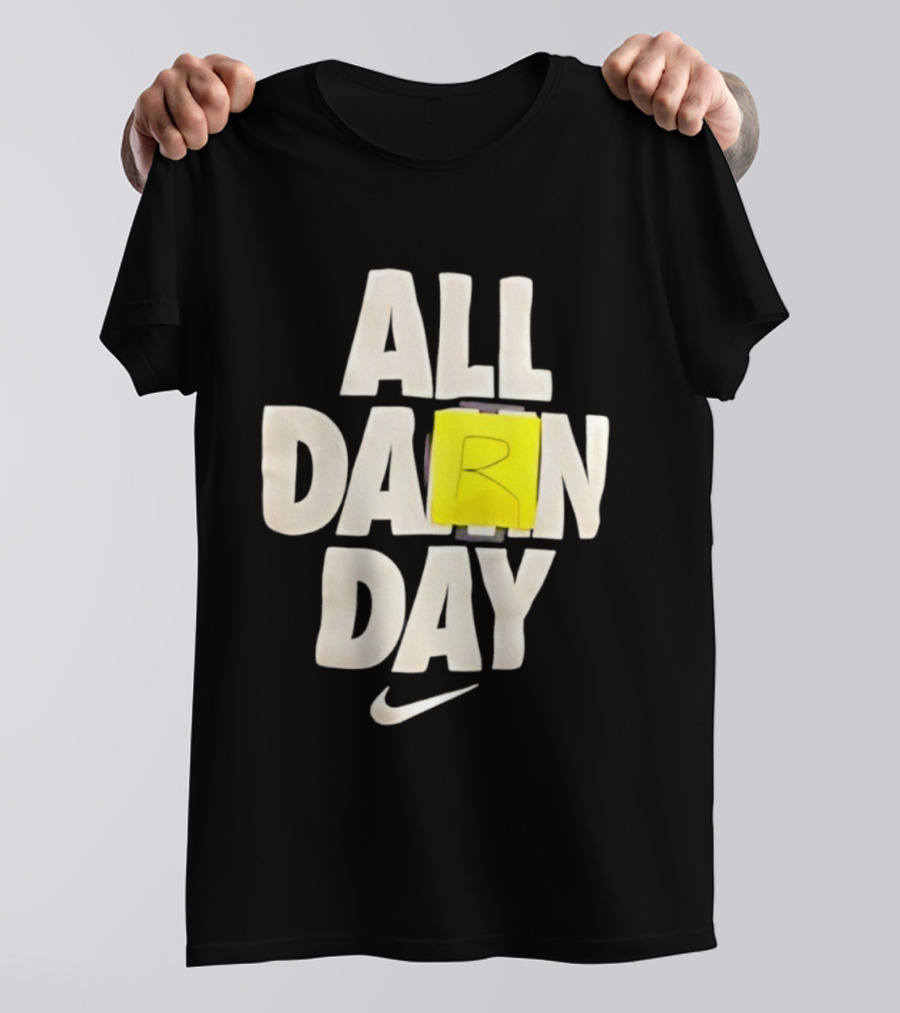 All Darn Day Nike Swoosh R Graphic T-Shirt