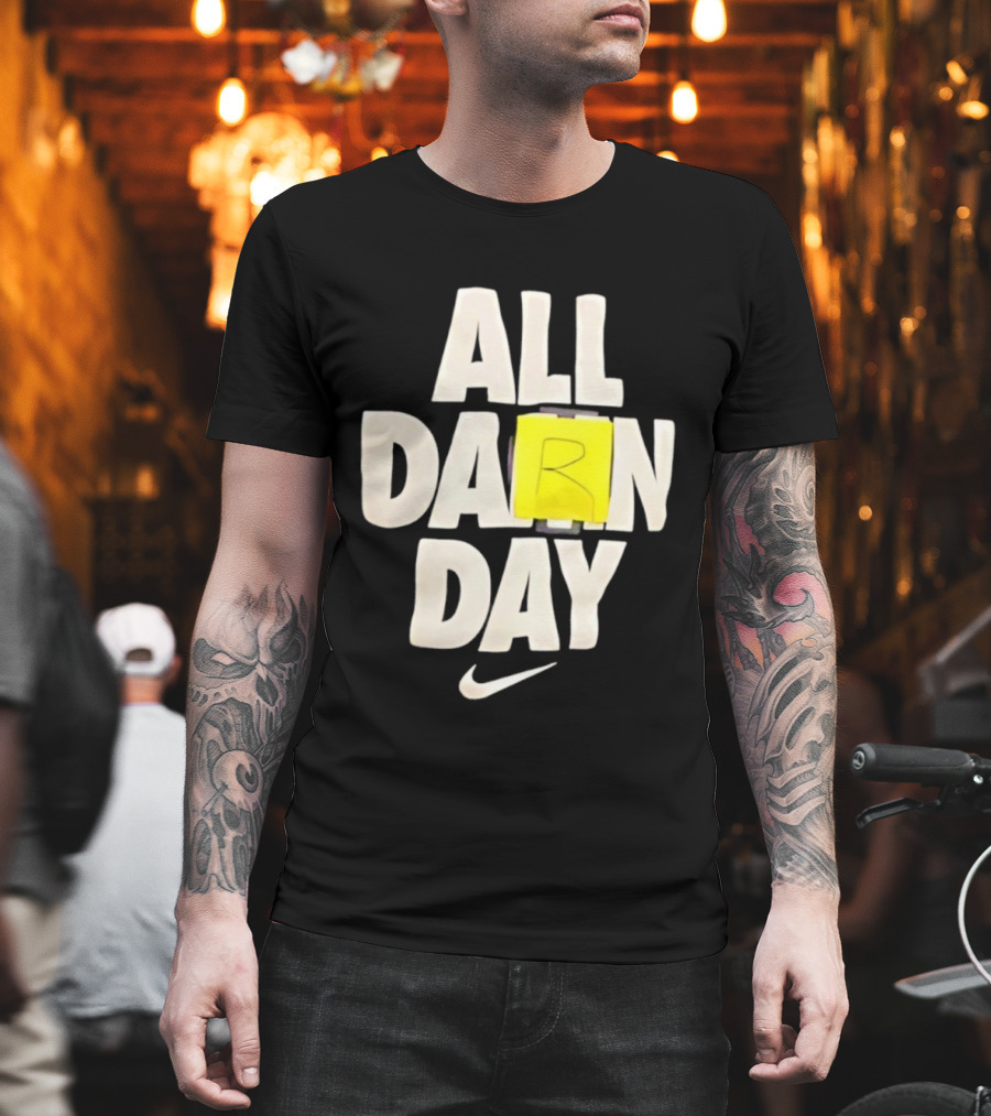 All Darn Day Nike Swoosh R Graphic T-Shirt