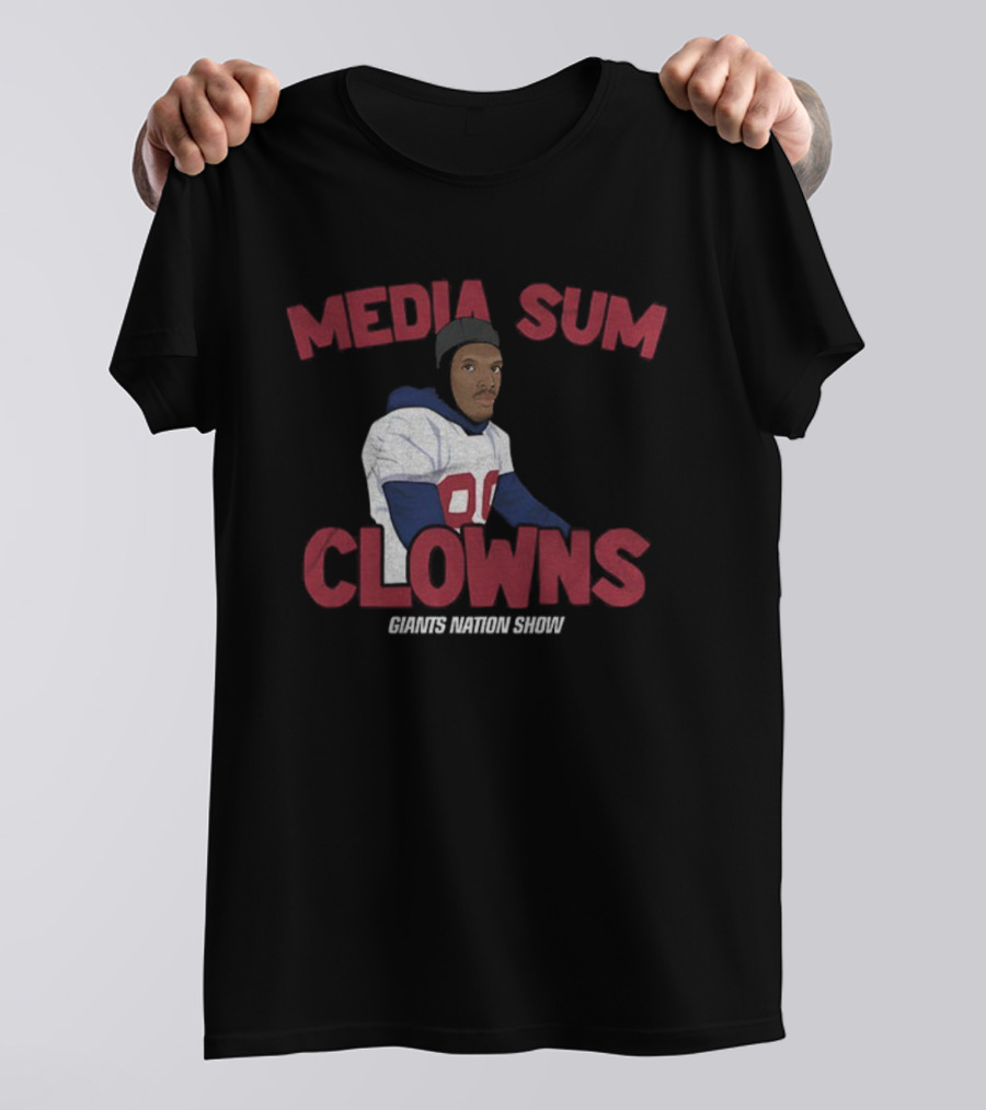 Media Sum Clowns Giants Nation Show T-Shirt
