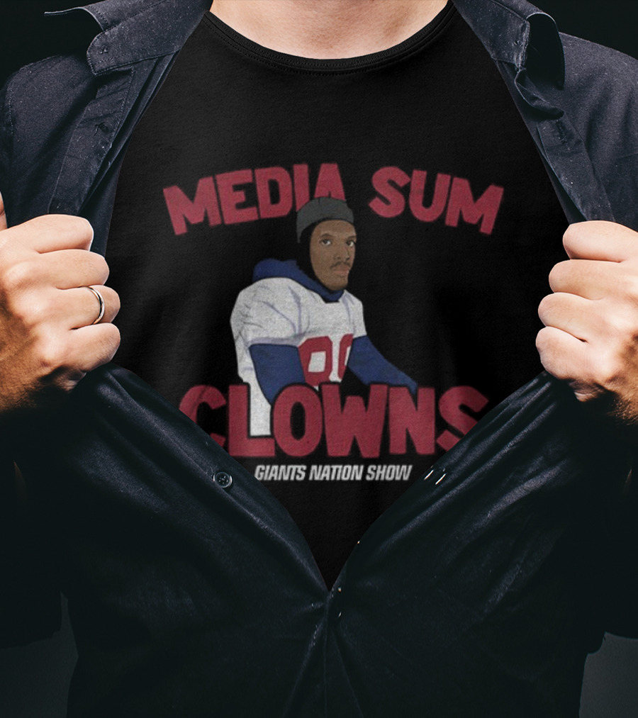 Media Sum Clowns Giants Nation Show T-Shirt