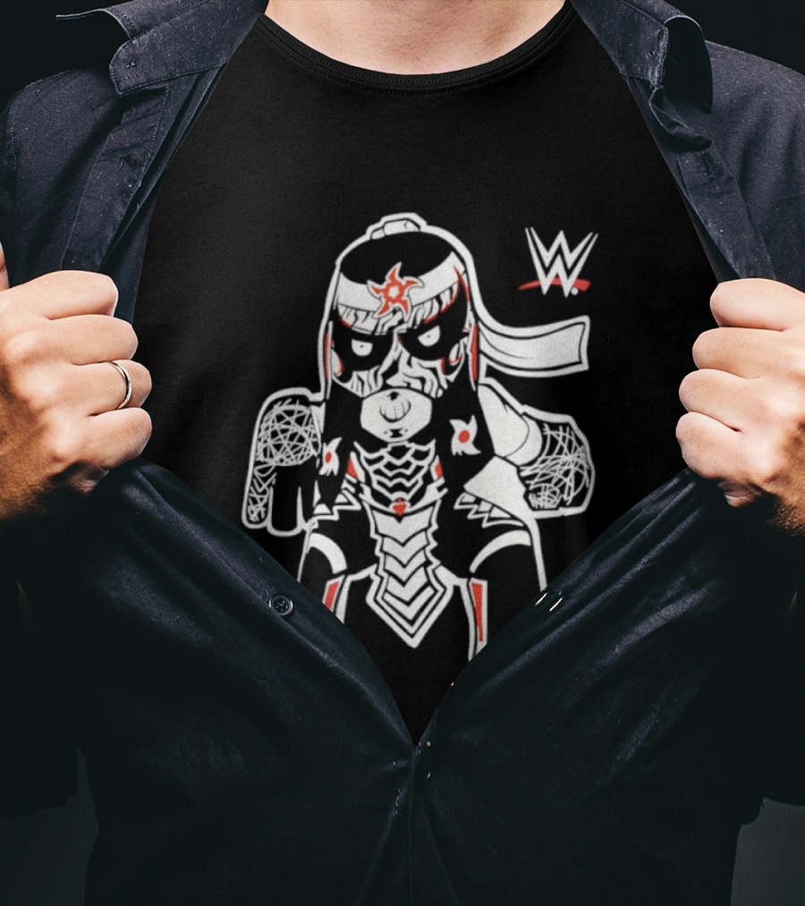 WWE Penta El Zero Miedo Pentagón Jr. Zero Fear Character Art T-Shirt