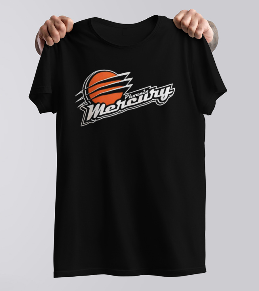 Phoenix Mercury WNBA Basketball Team Retro Style T-Shirt