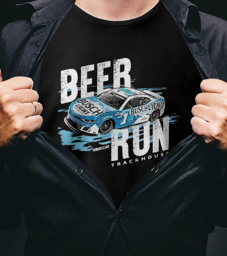 Ross Chastain Beer Run Trackhouse NASCAR Chevrolet Camaro ZL1 Number 1 T-Shirt