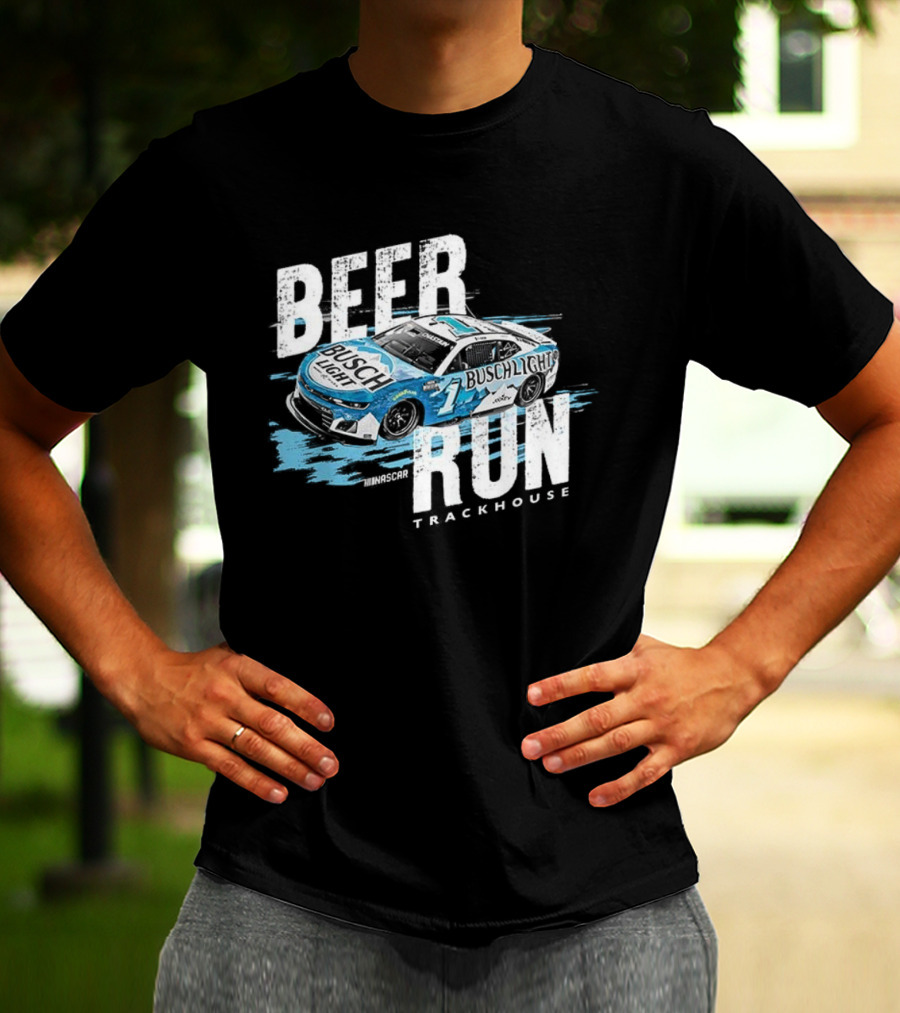 Ross Chastain Beer Run Trackhouse NASCAR Chevrolet Camaro ZL1 Number 1 T-Shirt