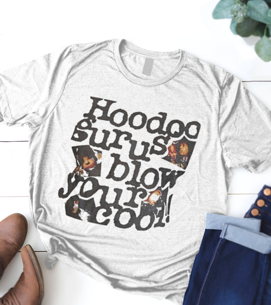 Hoodoo Gurus Blow Your Cool Music Album Cover Art T-Shirt