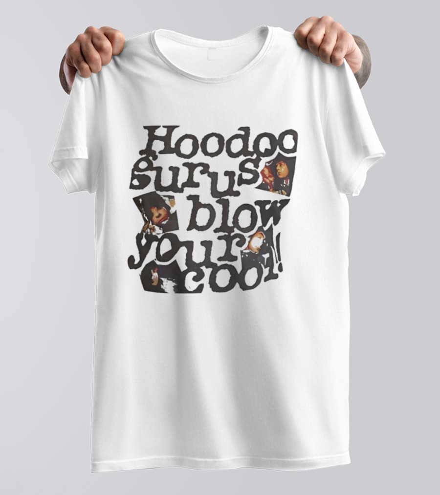 Hoodoo Gurus Blow Your Cool Music Album Cover Art T-Shirt