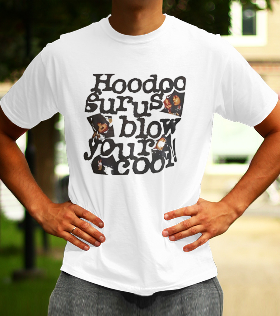 Hoodoo Gurus Blow Your Cool Music Album Cover Art T-Shirt