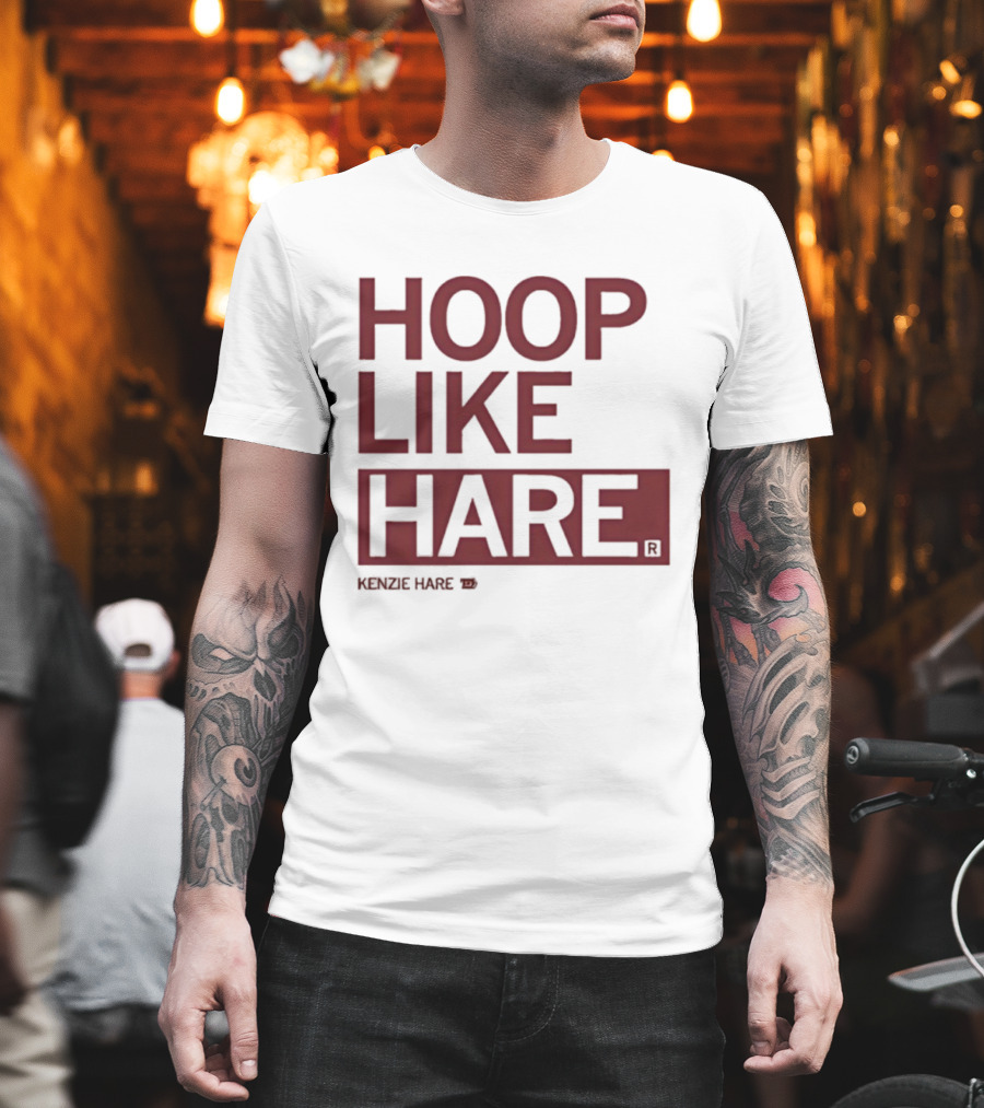 Hoop Like Hare Kenzie Hare T-Shirt