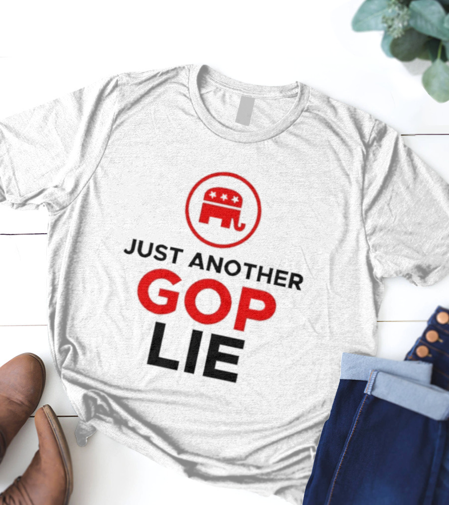 Just Another GOP Lie Republican Party Elephant Symbol T-Shirt