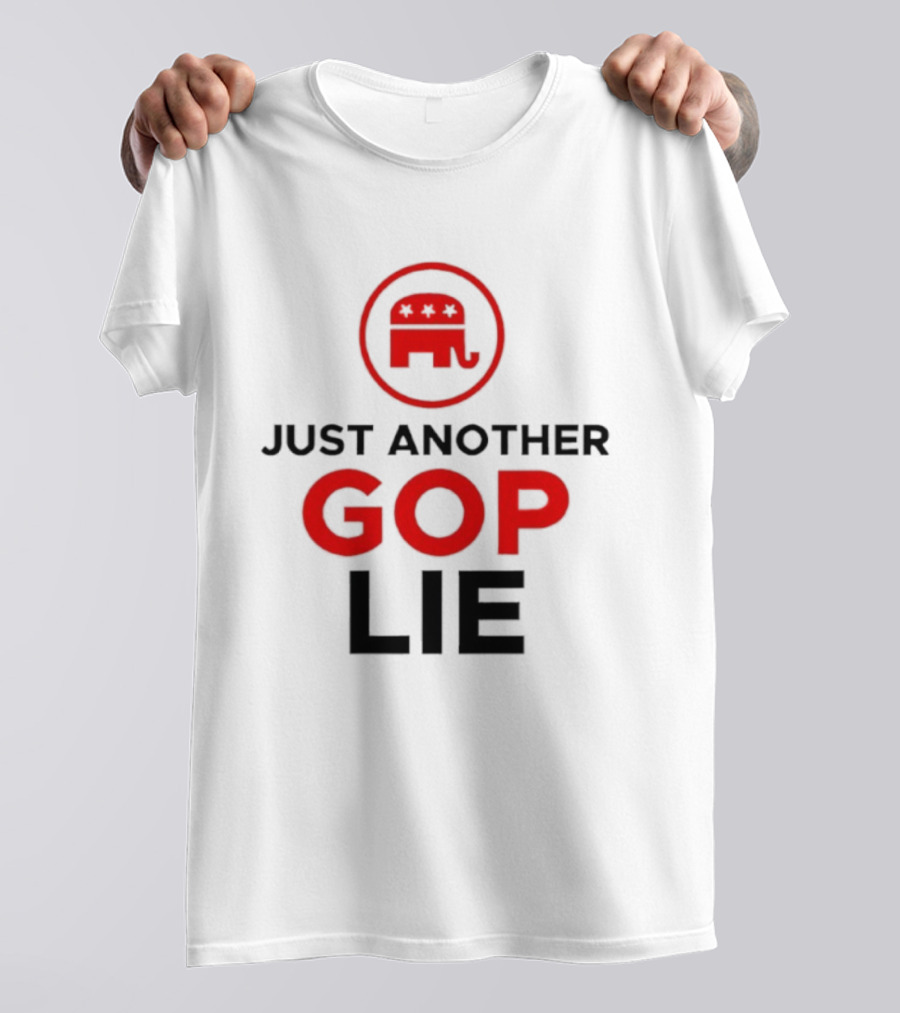 Just Another GOP Lie Republican Party Elephant Symbol T-Shirt