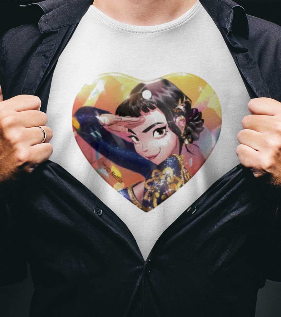 KPop Demon Hunters Zoey Ornament Netflix Character Art T-Shirt