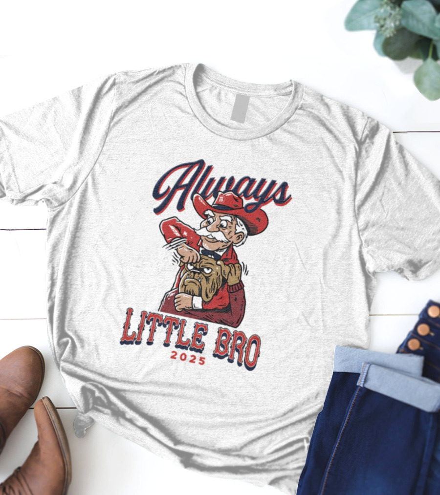 Always Little Bro 2025 Georgia Bulldogs Mascot T-Shirt