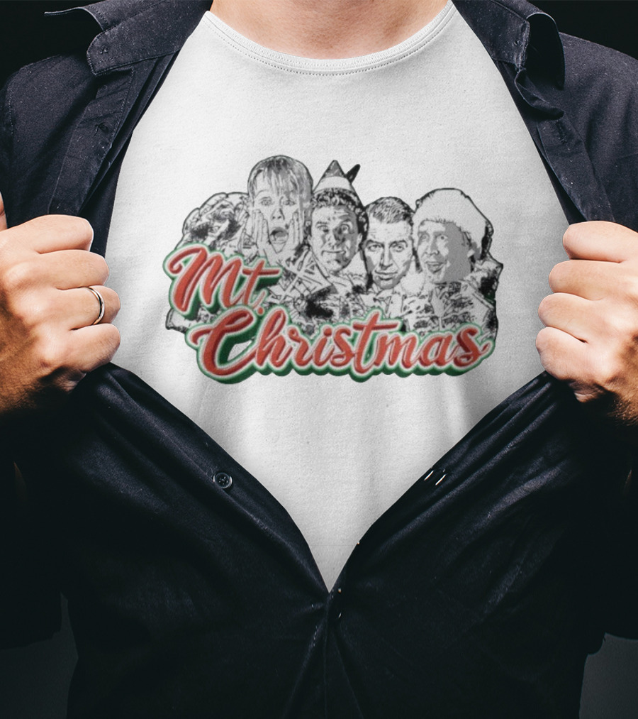 Mt. Christmas Home Alone Die Hard Griswold Elf T-Shirt