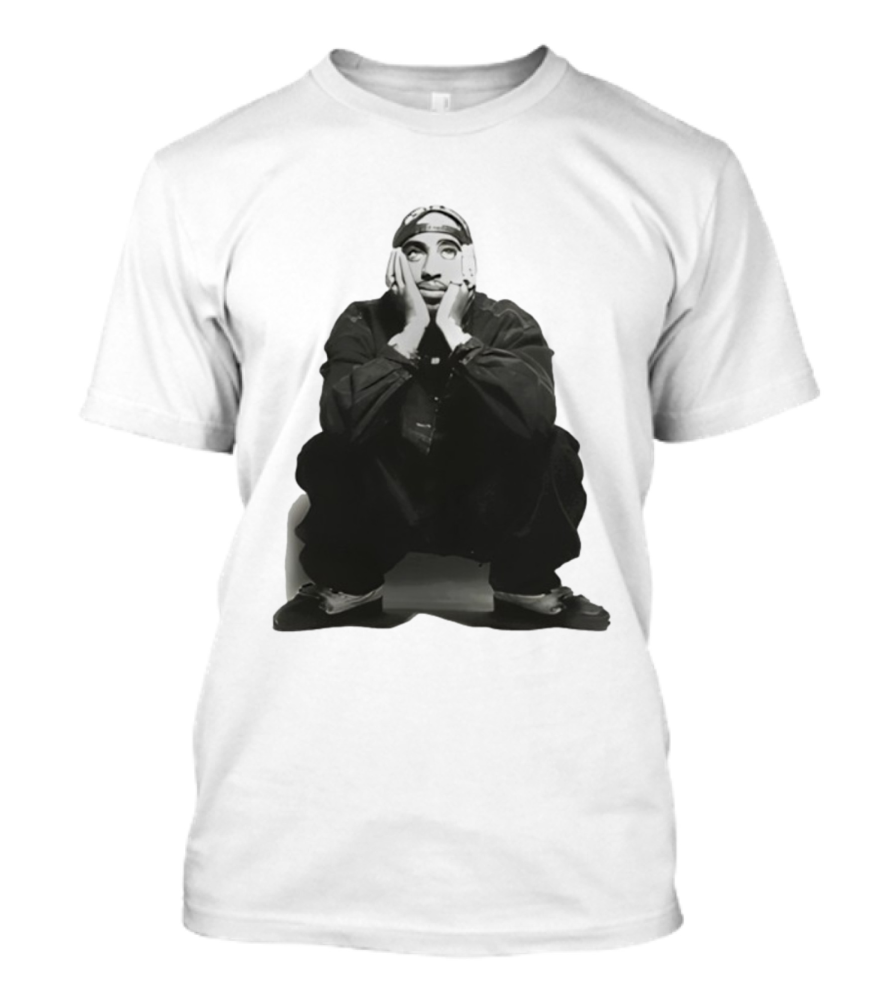 Pedro Pascal Sits Like Tupac Iconic Pose T-Shirt