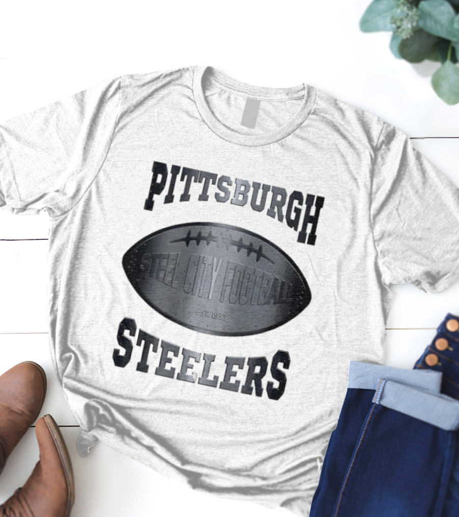 Pittsburgh Steelers Steel City Football Est. 1933 T-Shirt
