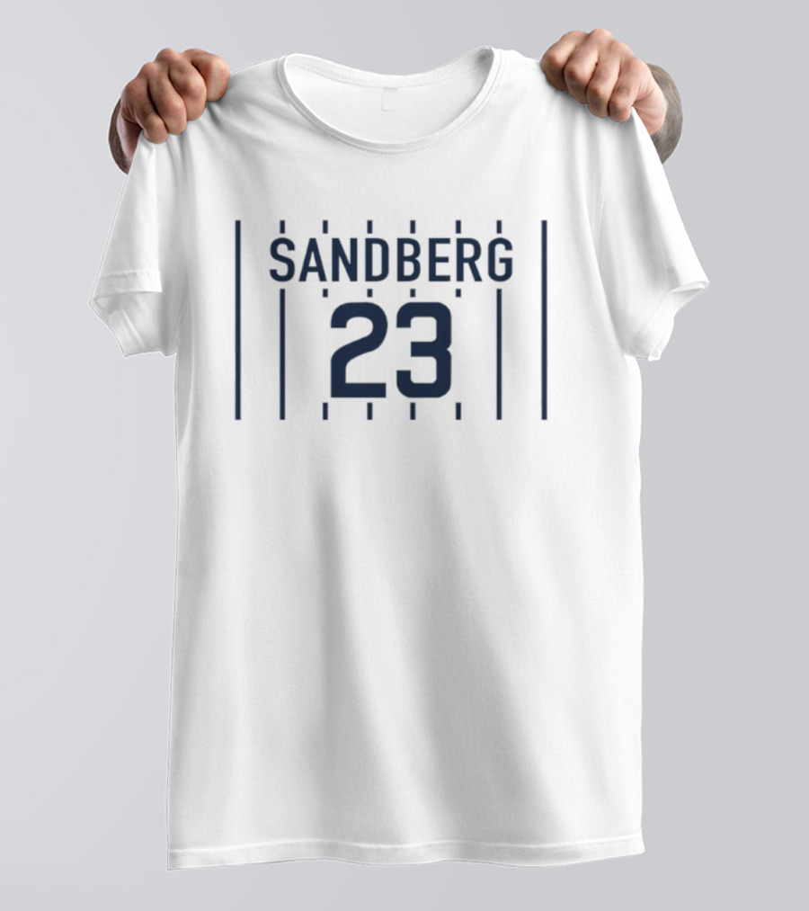 Ryne Sandberg 23 Retirement Tribute T-Shirt