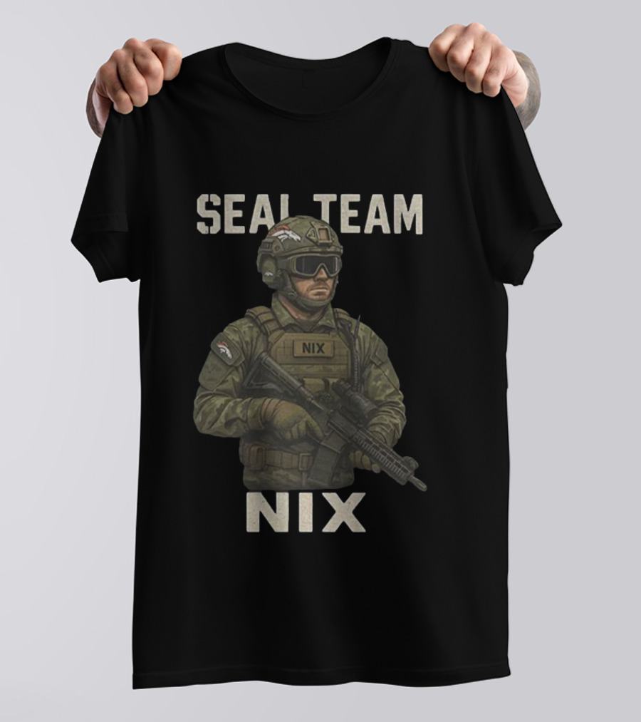 SEAL Team Nix Denver Broncos Tactical Gear T-Shirt