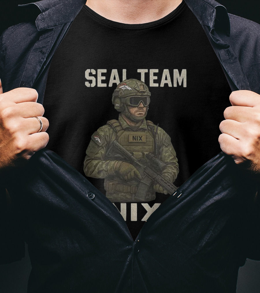 SEAL Team Nix Denver Broncos Tactical Gear T-Shirt