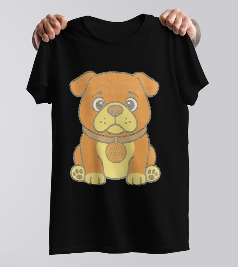 Lewis Hamilton Roscoe Dog +44 T-Shirt