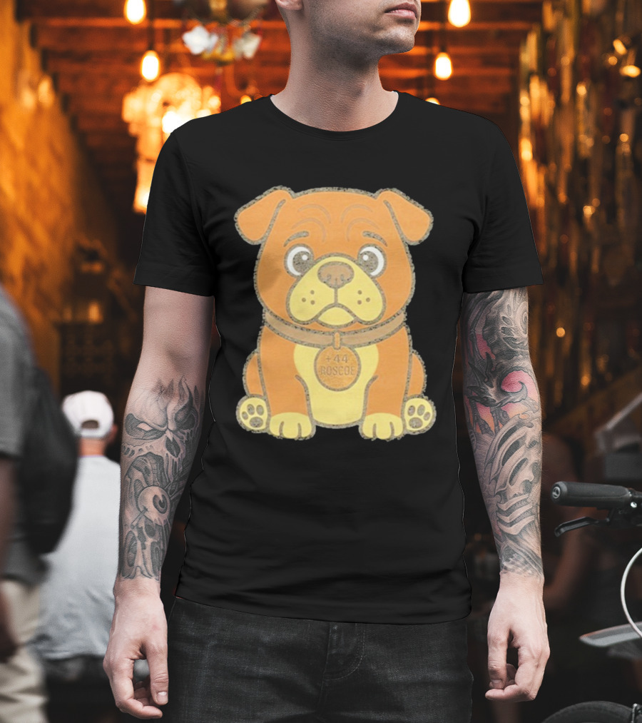 Lewis Hamilton Roscoe Dog +44 T-Shirt