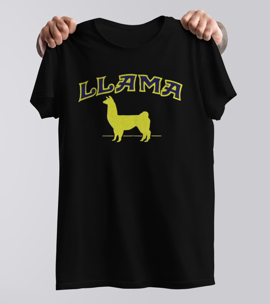 Phish Llama Enjoy Myself Trey Anastasio Royal Blue Concert Llama Silhouette T-Shirt