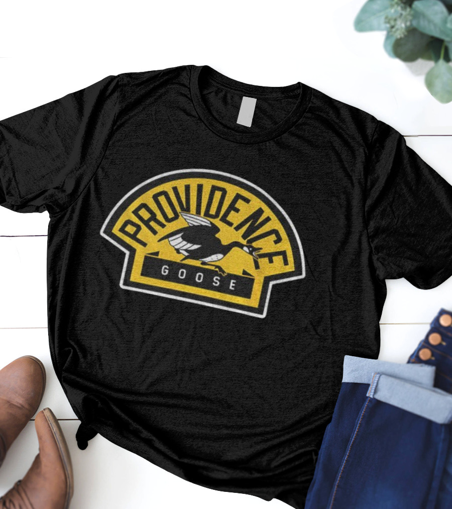 Providence Goose Band Hockey Goosemas Lot Providence Goose Logo T-Shirt