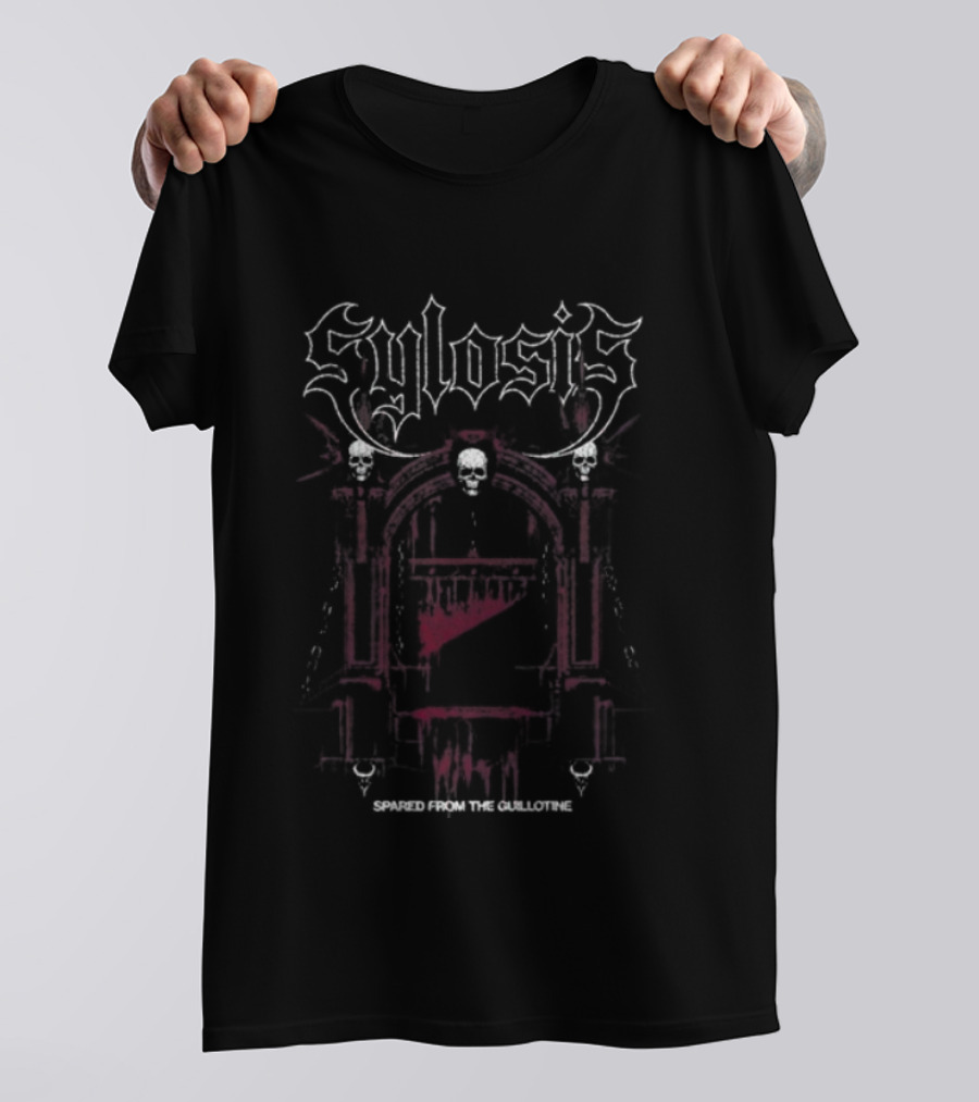 Sylosis Spared From The Guillotine Body And Mind Are Split The New Flesh Cadaverous Imagery T-Shirt