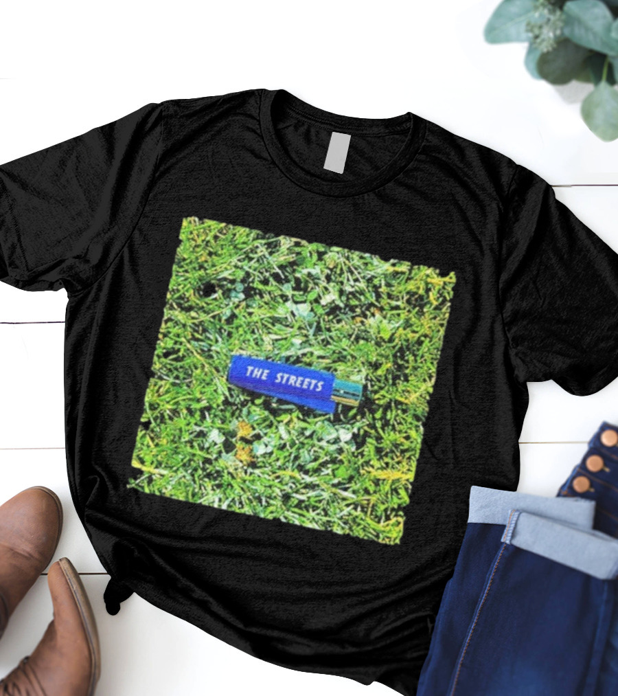 The Streets Blue Lighter On Grass St Andrew T-Shirt