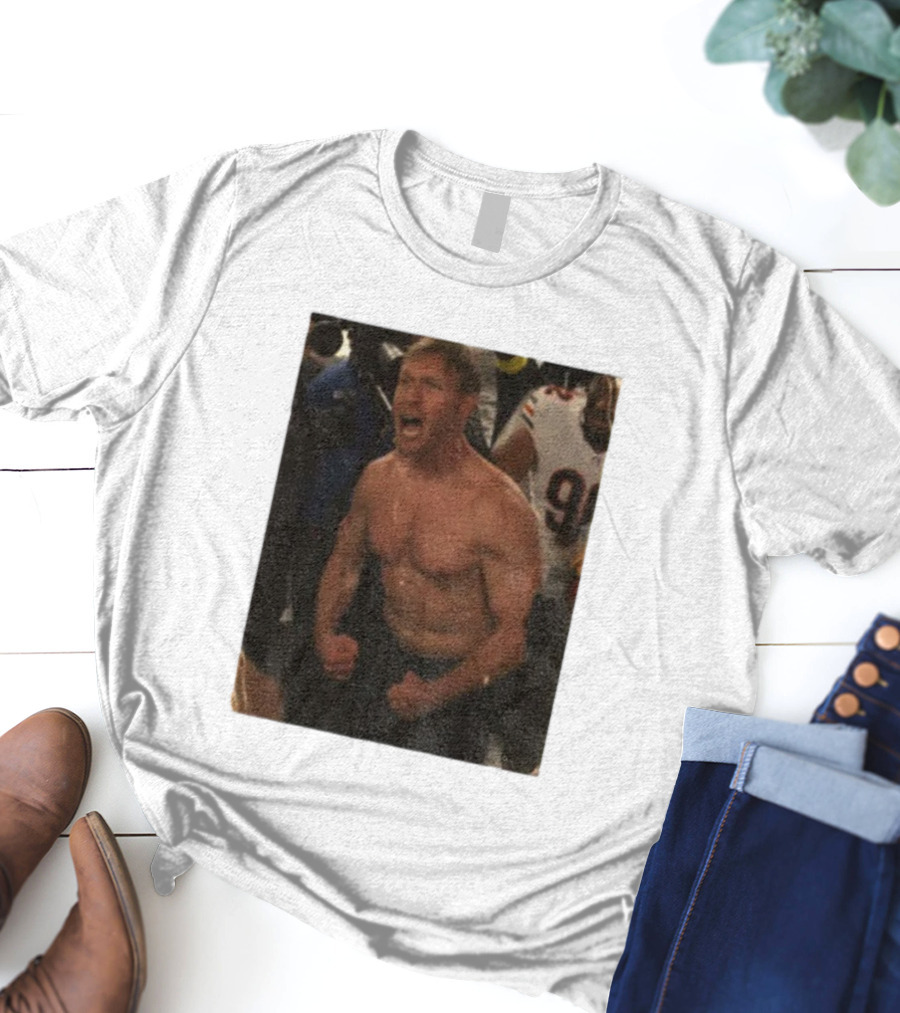 Ben Johnson Victory Vibes Bears Celebration Moment T-Shirt
