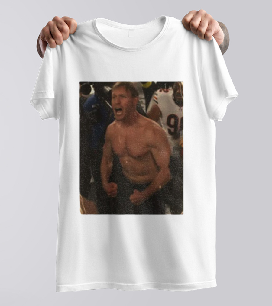 Ben Johnson Victory Vibes Bears Celebration Moment T-Shirt