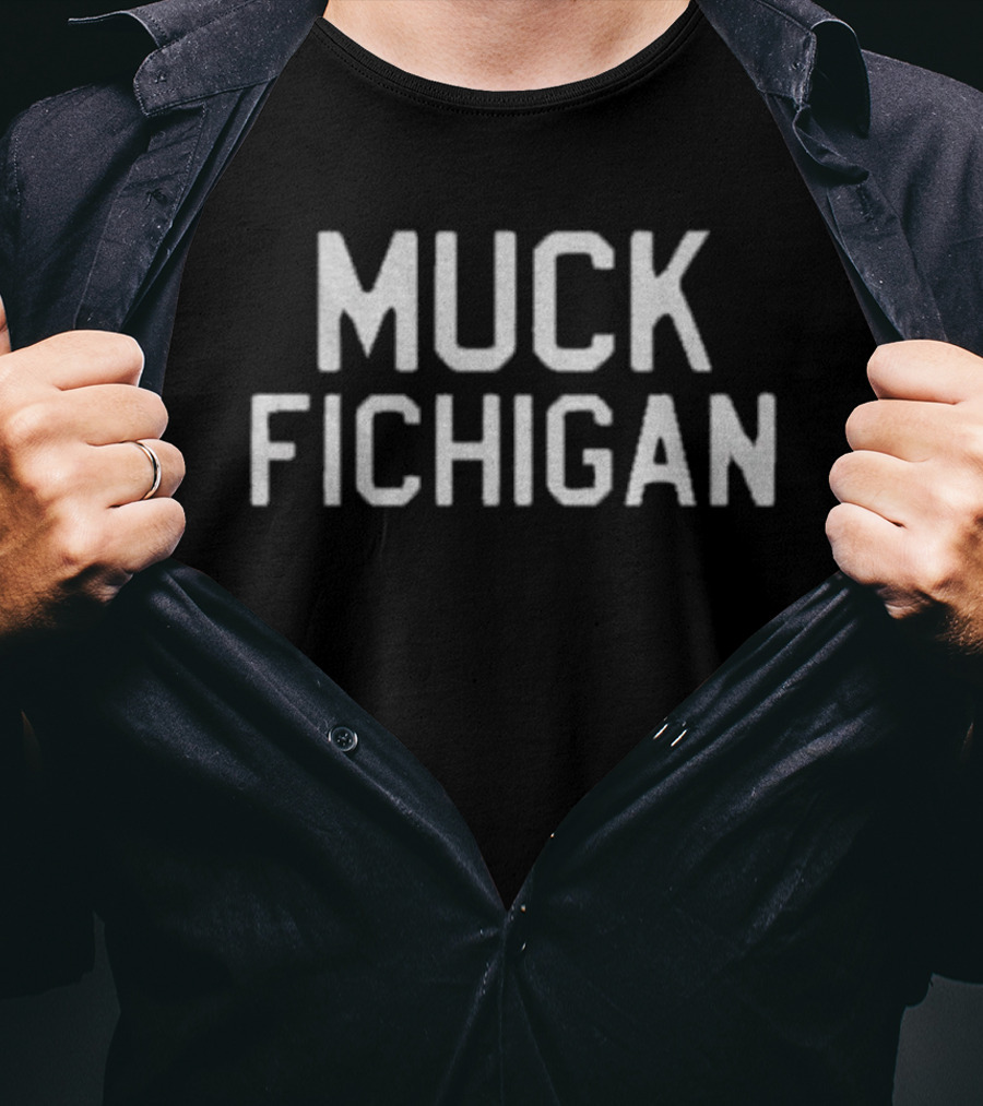 Ohio State Buckeyes Muck Fichigan Rivalry Apparel T-Shirt