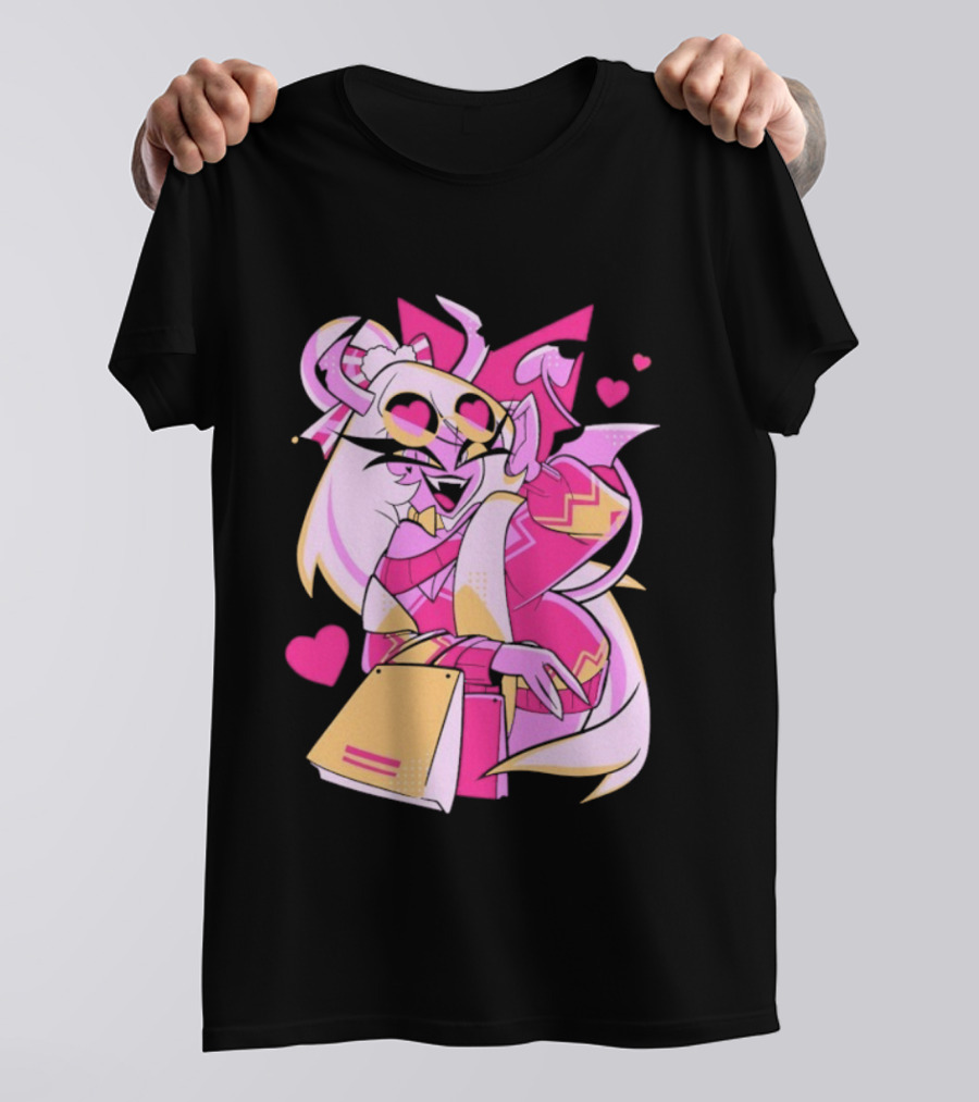 Verosika Hellaverse Cozy Winter Hazbin Hotel Character Art T-Shirt