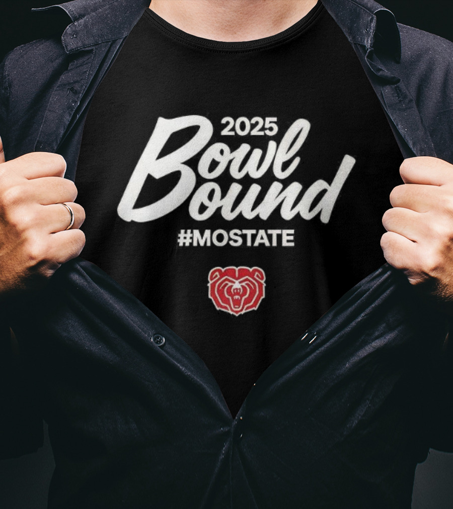 2025 Bowl Bound Mostate Bears Football Team Fan Gear T-Shirt