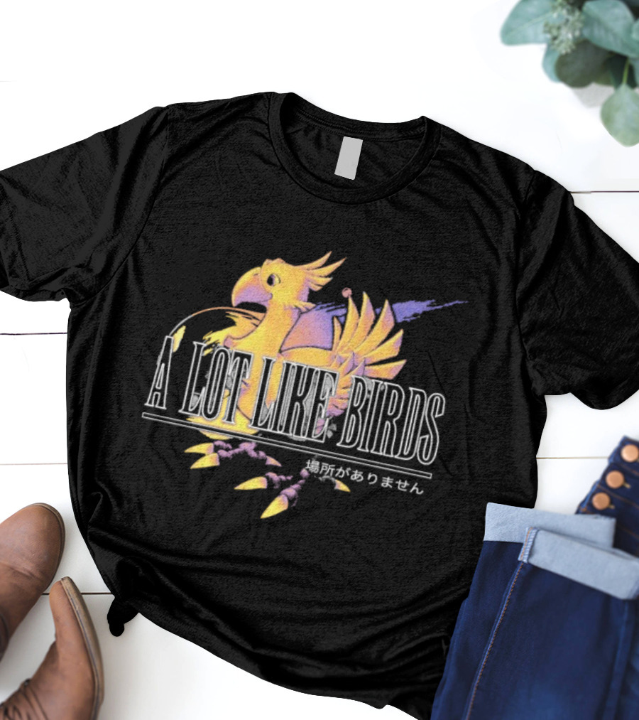 A Lot Like Birds Chocobo Characters T-Shirt