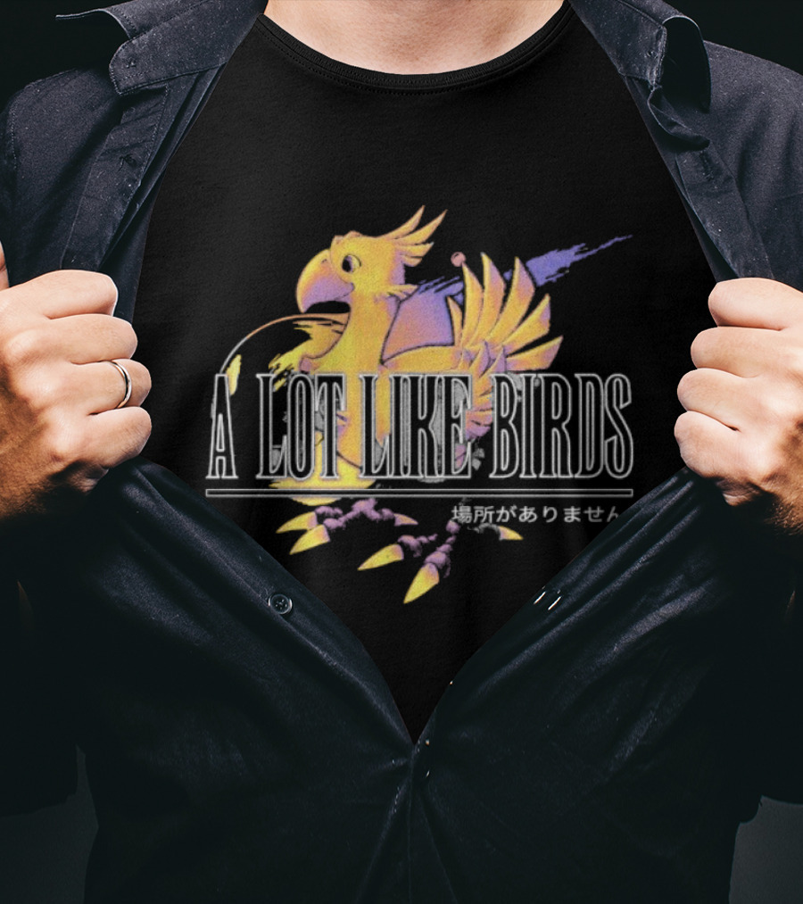 A Lot Like Birds Chocobo Characters T-Shirt