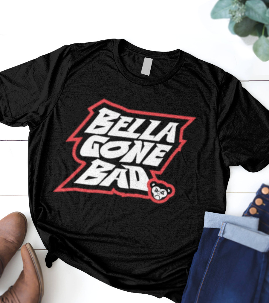 Bella Gone Bad Nikki Bella WWE 02 Wrestler Logo T-Shirt