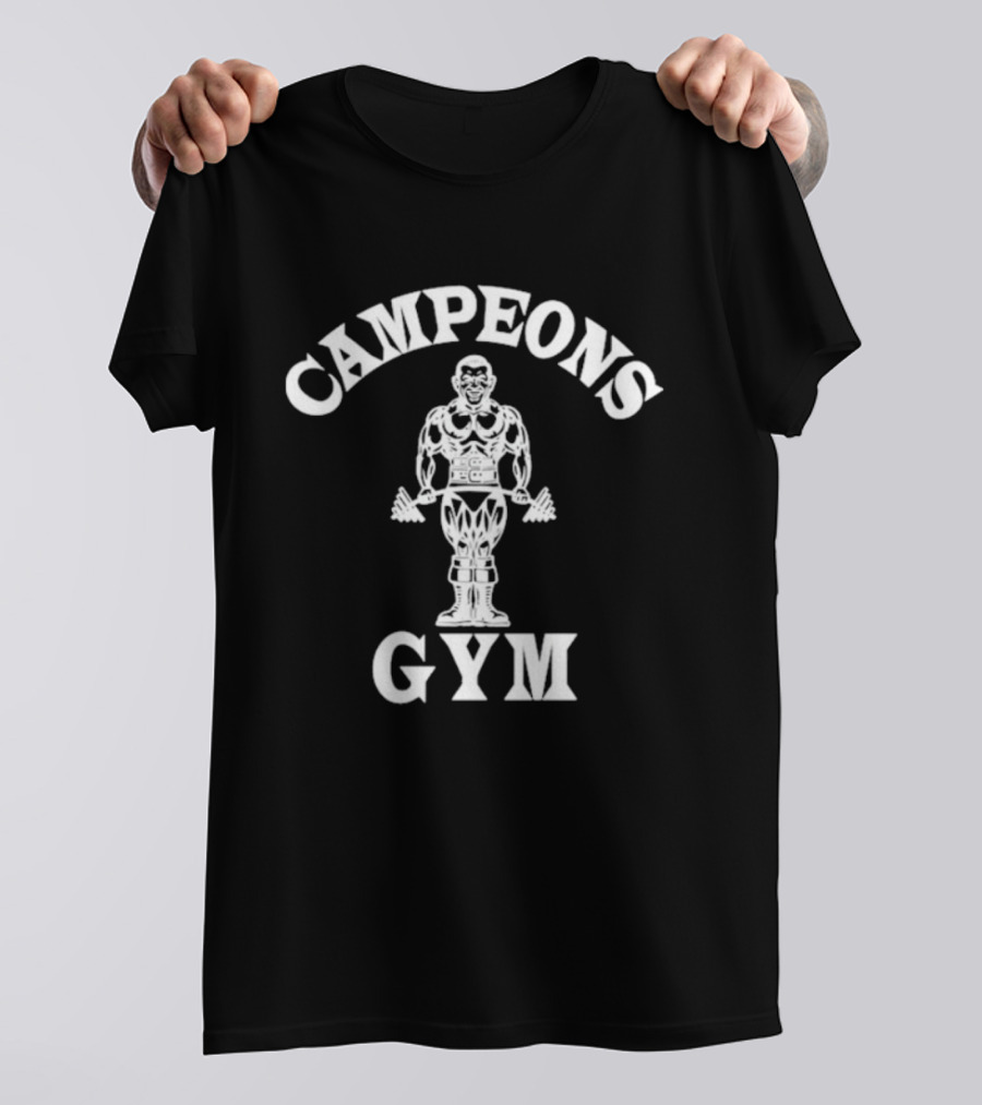 Campeons Gym Bodybuilder Fitness Icon T-Shirt