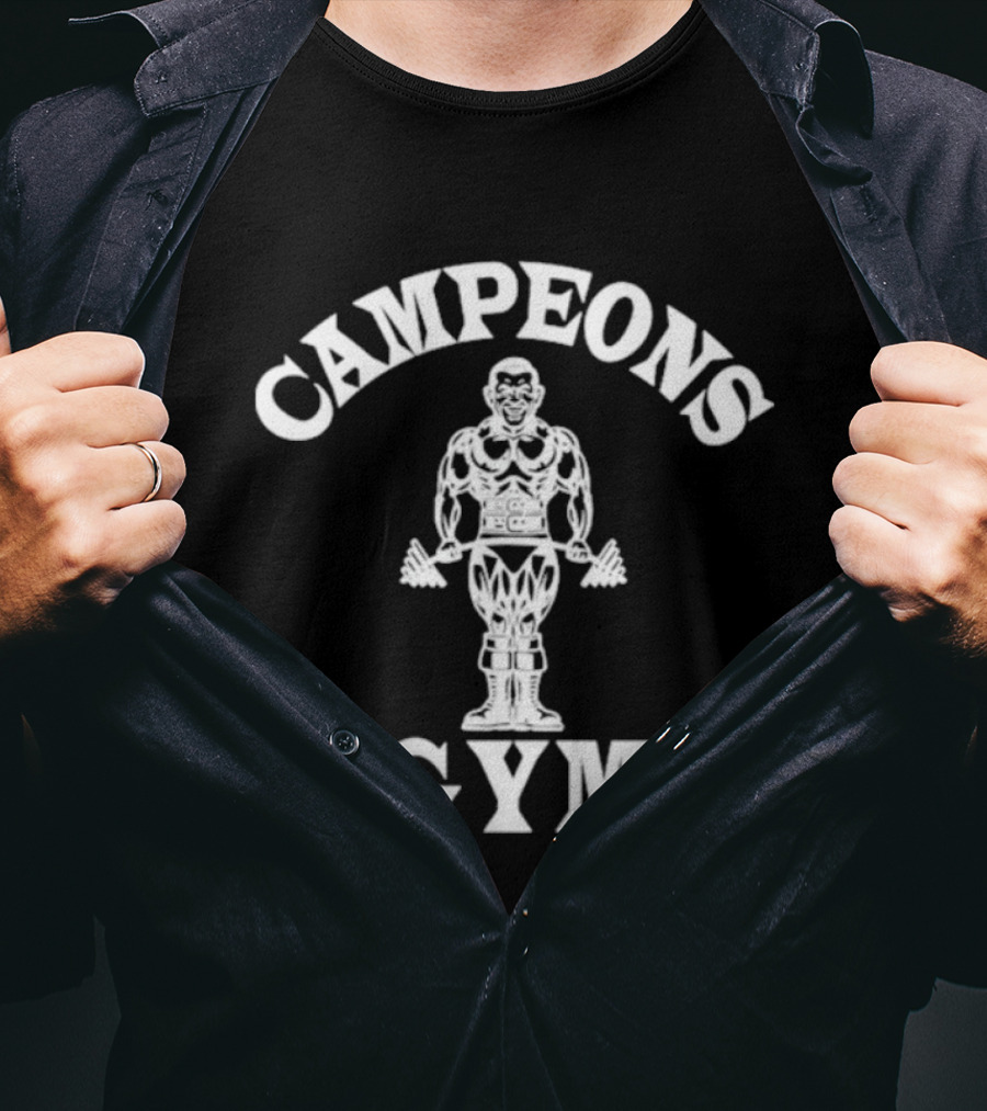 Campeons Gym Bodybuilder Fitness Icon T-Shirt